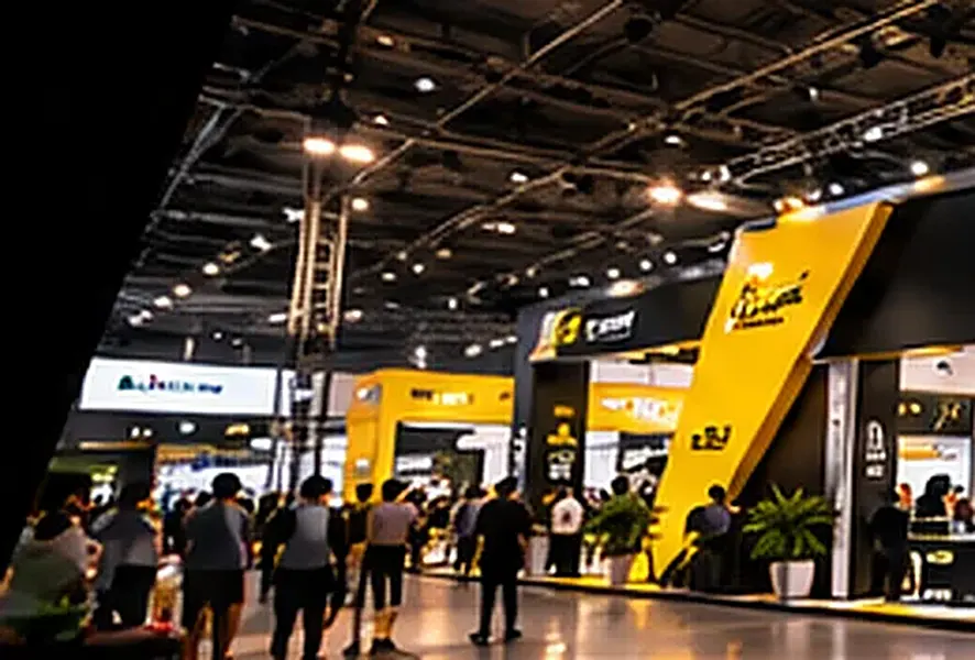 Rekaan Booth Pameran: Ruang pameran